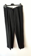 JUCCA PANTALONE CULOTTE NERO