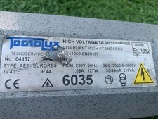 TECNOLUX Neon Trasformatore