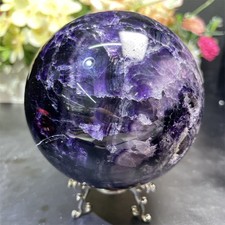 Sfera radice fluorite naturale