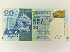 Banconota Hong Kong da 20