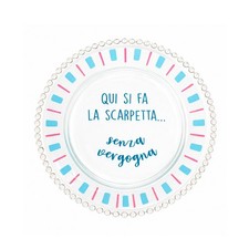 Piatto piano vetro Scarpetta