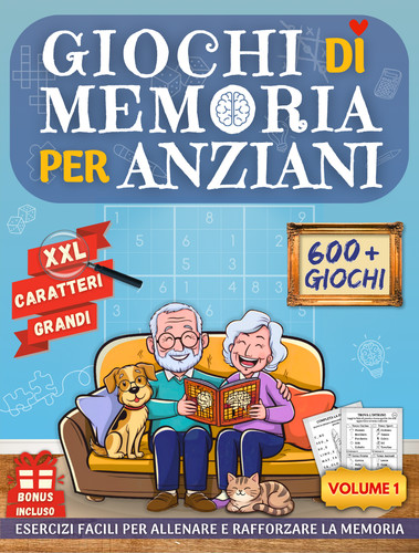 Libro 600 giochi memoria - libro, di