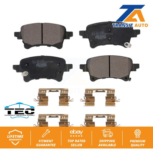 Rear ceramic brake - brake, pads