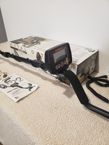 Fisher f22 metal detector with - fisher,