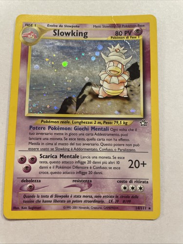 Pokemon slowking 111 prima - 14/111,