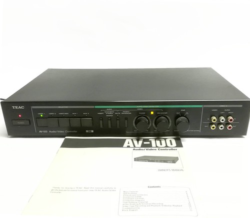 Teac 100 audio video - teac,