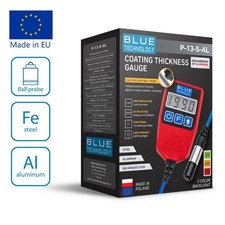 Misuratore Misuratore Spessore Vernice Auto Tester P-13-S-AL Acciaio, Alluminio Made EU