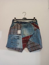Minigonna in patchwork
