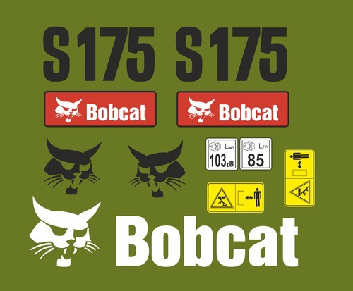 Bobcat s175 decalcomanie - bobcat,