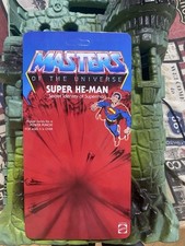SUPER HE MAN SUPERMAN Custom Card MASTERS OF THE UNIVERSE MOTU