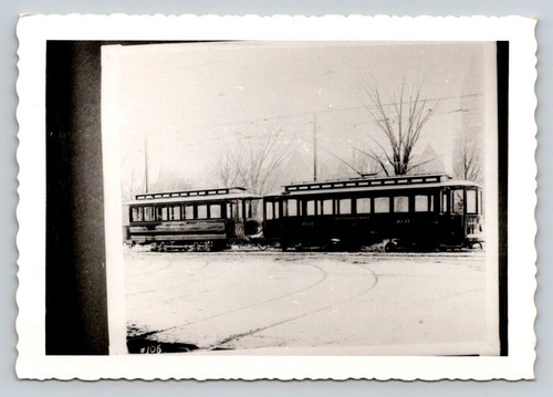Vintage joliet trolley tram - vintage,