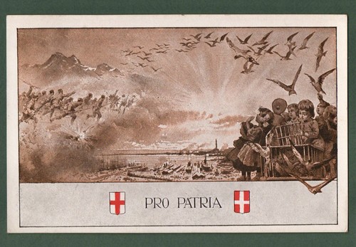 Cartolina storica prestito - cartolina,
