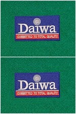 A Pair of BLUE Daiwa Patches