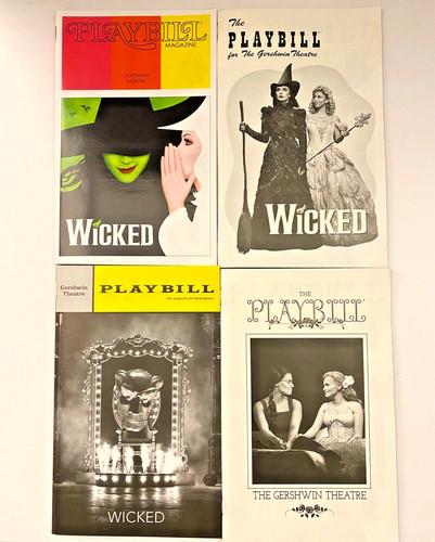 Wicked ottobre 2024 playbill - wicked,