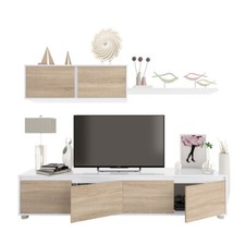 Parete attrezzata mobile TV sala da pranzo salotto soggiorno 200X41X43 0F6663A