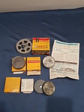 4X Pellicole Kodak Kodakchrome 8mm 1969 Con Box e Istruzioni Vintage