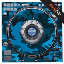 Technics SL - DZ1200 | Blu Mimetico | Decalcomania Protettiva | Pelli StyleFlip