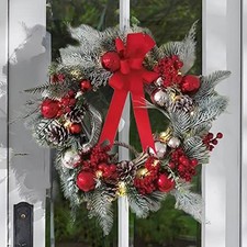 Ghirlanda Fiocco di Neve