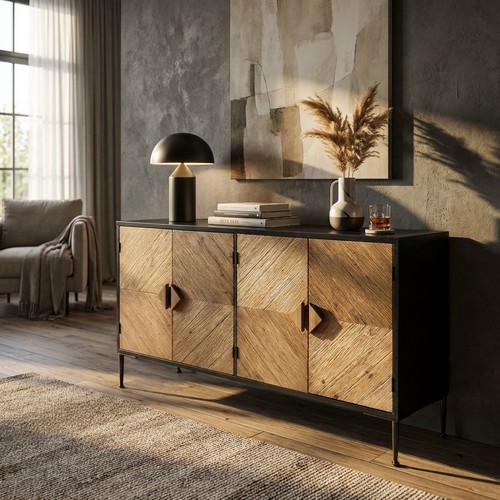 Madia legno acciaio - in, e