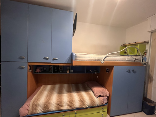 Struttura letto castello con - struttura,