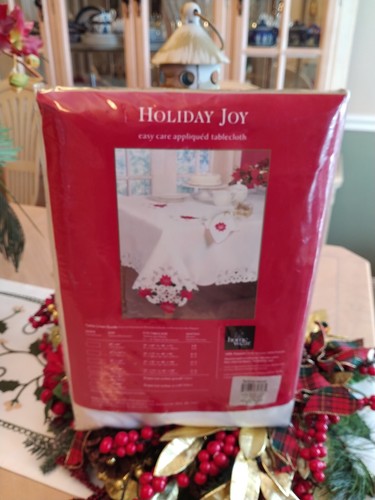 Holiday joy natale avorio - holiday, raso