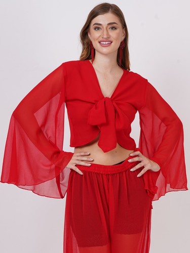 Cravatta donna danza tribale