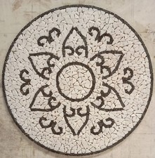 Antica roma rosone mosaico - "antica,