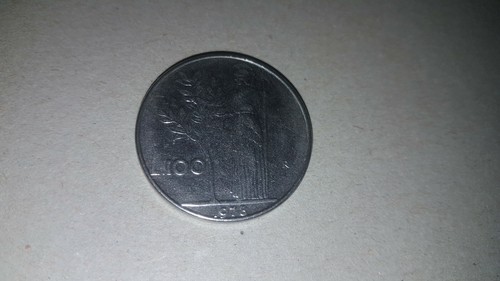 Moneta 100 lire del 1978 - moneta,