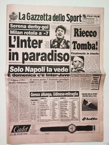 Gazzetta dello sport - dello,