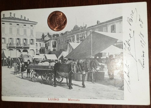 Cartolina epoca paesagg - cartolina, d'epoca