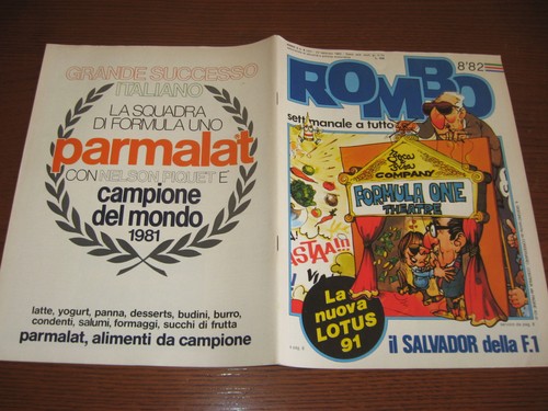 Rivista rombo 1982 lotus - rivista, 1982/8=lotus