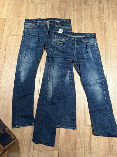 Jeans levis uomo 34x32 blu - jeans,