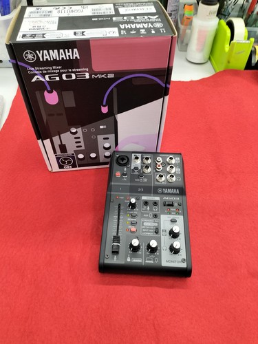 Mixer yamaha ag03mk2 - yamaha,