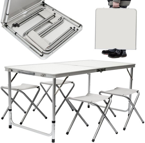 Set tavolo pieghevole - pieghevole, 4