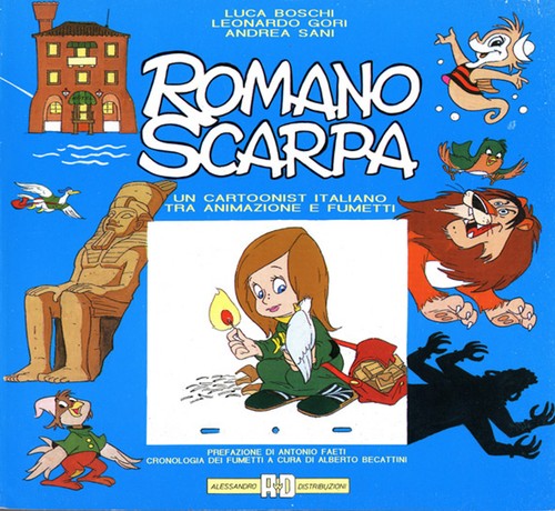 Romano scarpa cartoonist - romano, un