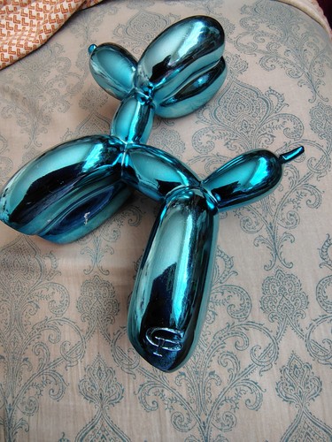 Palloncino cane blu