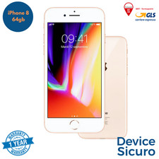 Apple iphone 8 64gb gold molto buono rigenerato used grado A ricondizionato