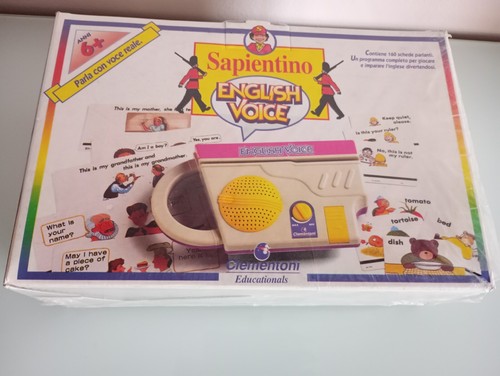 Sapientino english voice - sapientino,