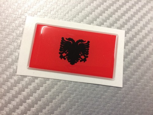 Adesivo bandiera resinata - bandiera, 3d