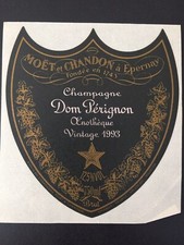 Une étiquette de champagne