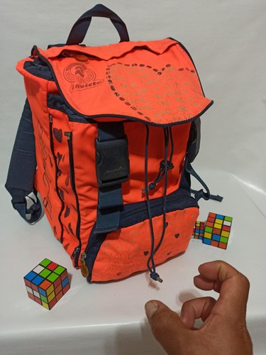 Invicta backpack orange - orange, used