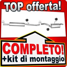Scarico completo per fiat - scarico,