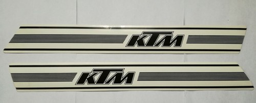 Coppia adesivi serbatoio ktm - adesivi,