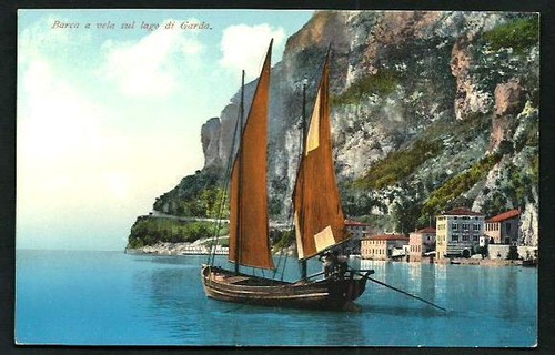 Lago garda barca vela - lago,