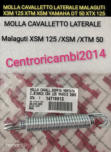 Molla cavalletto laterale - molla,