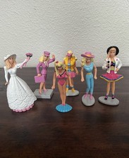 Barbie cake topper set