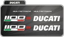 KIT Adesivi DUCATI MULTISTRADA 1100 s COLORI DISPONIBILI CON BANDIERINA V1