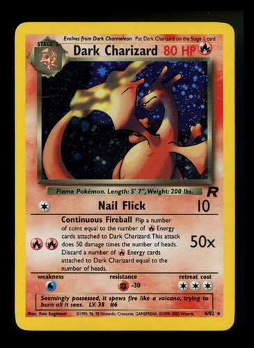 Dark charizard 82 team - charizard, 4/82