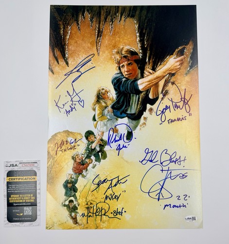 Poster firmato goonies cast - firmato,