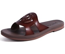 Sandali Piatti Donna Marroni